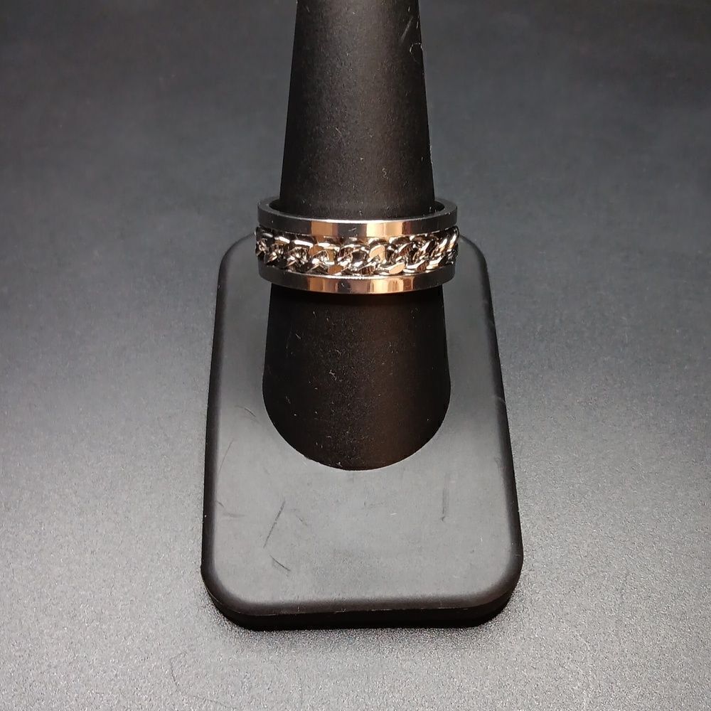 New Rotation Spinner Ring Men's Size 9 New With Box - Picture 2 of 4